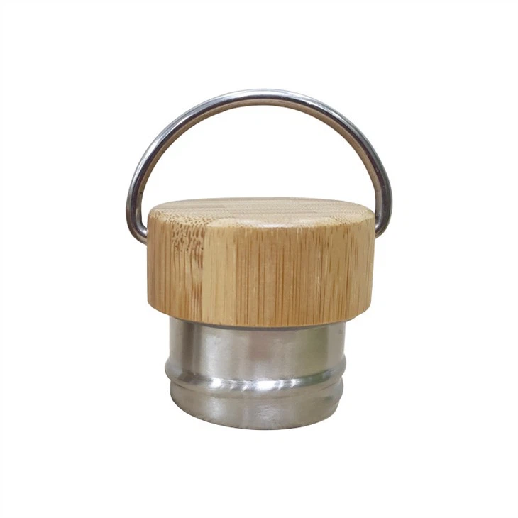 Bambusové viečko na fľašu so štandardným hrdlom