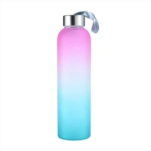 Sklenené fľaše na nápoje